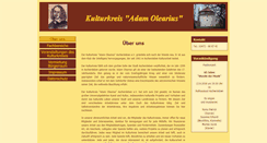 Desktop Screenshot of kulturkreis-aschersleben.de